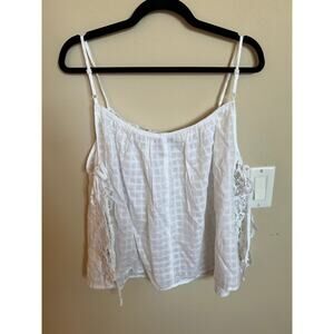 American Eagle Embroidered Tank Top